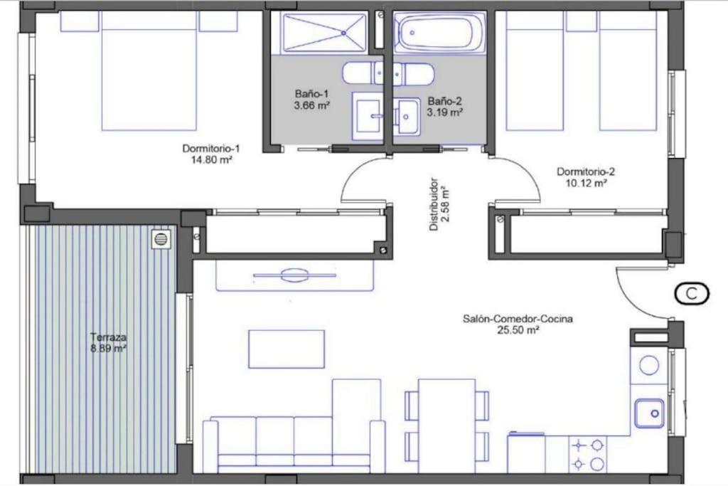 Nuevo Con Piscina, Disfruta Del Silencio, Familias Con Ninos, Aire Acondicionado, 2 Banos, Wifi, Terraza, Playa, Toallas Y Sombrillas